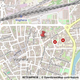 Mappa Piazza San Bovo, 18, 27058 Voghera, Pavia (Lombardia)