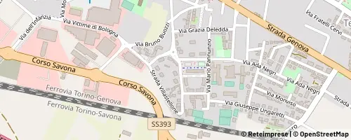 Mappa Moncalieri