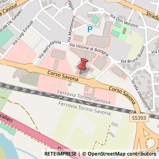 Mappa Corso Savona, 35/a, 10024 Moncalieri, Torino (Piemonte)