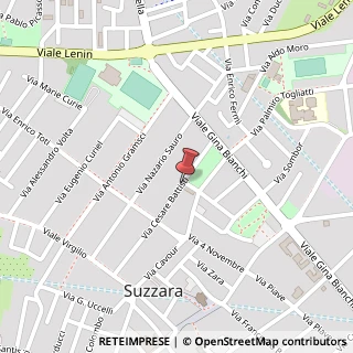 Mappa Via Fratelli Rosselli, 1, 46029 Suzzara, Mantova (Lombardia)