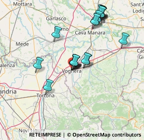 Mappa Via Gerolamo Savonarola, 27058 Voghera PV, Italia (14.252)