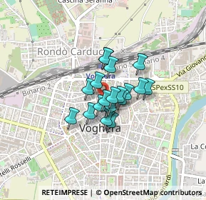 Mappa Via Gerolamo Savonarola, 27058 Voghera PV, Italia (0.2385)