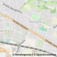 Mapa Moncalieri