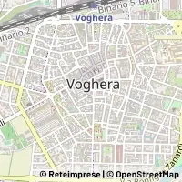 Kaart Voghera