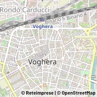 Kaart Voghera