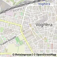 Mapa Voghera