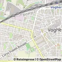 Mapa Voghera