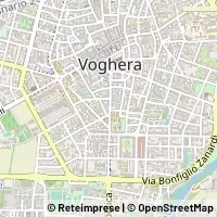 Kaart Voghera