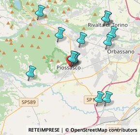 Mappa Via Kennedy, 10045 Piossasco TO, Italia (3.86385)