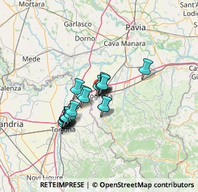 Mappa Via Carolina Agata Bellocchio, 27058 Voghera PV, Italia (9.429)