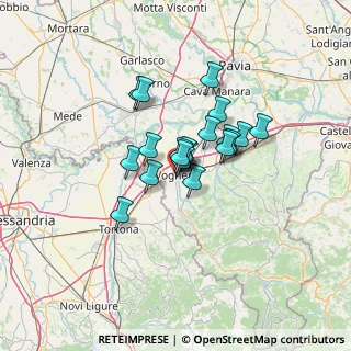 Mappa Via Carolina Agata Bellocchio, 27058 Voghera PV, Italia (8.539)