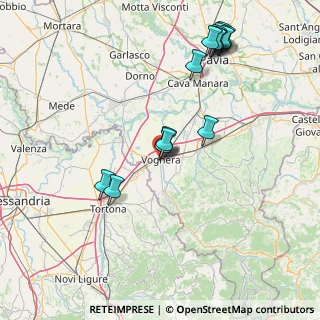 Mappa Via Carolina Agata Bellocchio, 27058 Voghera PV, Italia (17.34467)