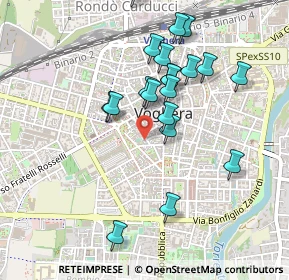 Mappa Via Carolina Agata Bellocchio, 27058 Voghera PV, Italia (0.452)