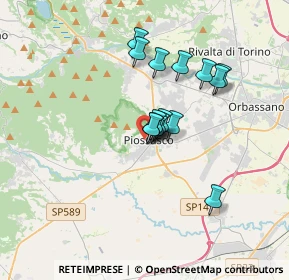 Mappa Via Giacomo Matteotti, 10045 Piossasco TO, Italia (2.482)