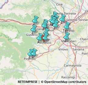 Mappa Via Giacomo Matteotti, 10045 Piossasco TO, Italia (11.69778)