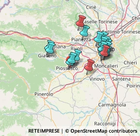 Mappa Via Giuseppe Cesare Abba, 10045 Piossasco TO, Italia (12.506)