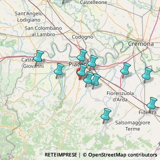 Mappa Via N.Copernico, 29027 Podenzano PC, Italia (19.61)