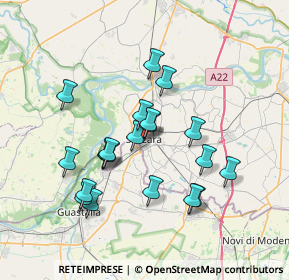 Mappa Galleria Passera, 46029 Suzzara MN, Italia (6.5115)