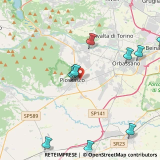 Mappa Via Francesco Petrarca, 10045 Piossasco TO, Italia (5.61909)