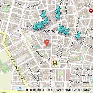 Mappa 27058 Voghera PV, Italia (0.27083)