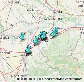 Mappa Via Giacomo Canevari, 27058 Voghera PV, Italia (7.56933)