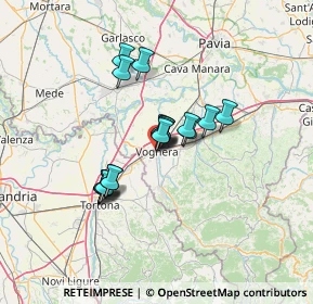 Mappa Via Giacomo Canevari, 27058 Voghera PV, Italia (9.47556)