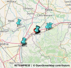 Mappa Via Giacomo Canevari, 27058 Voghera PV, Italia (7.00667)