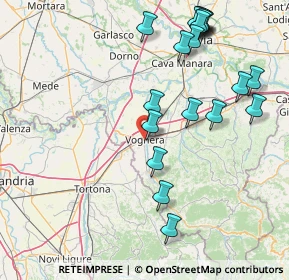 Mappa 27058 Voghera PV, Italia (18.6905)