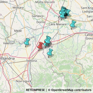 Mappa 27058 Voghera PV, Italia (18.7535)