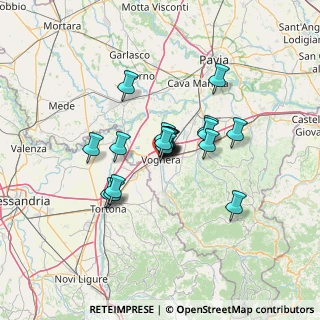 Mappa 27058 Voghera PV, Italia (9.10316)