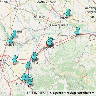 Mappa 27058 Voghera PV, Italia (18.2125)