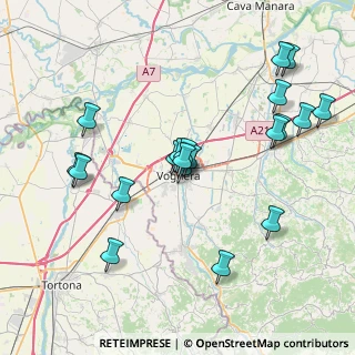 Mappa Via Giacomo Canevari, 27058 Voghera PV, Italia (7.931)