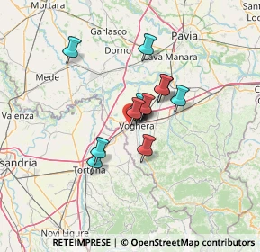 Mappa Via Carlo Bandirola, 27058 Voghera PV, Italia (8.51385)