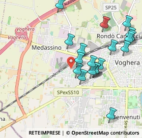 Mappa Via Carlo Bandirola, 27058 Voghera PV, Italia (0.994)