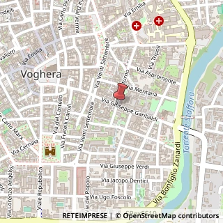 Mappa Via garibaldi giuseppe 132, 27058 Voghera, Pavia (Lombardia)