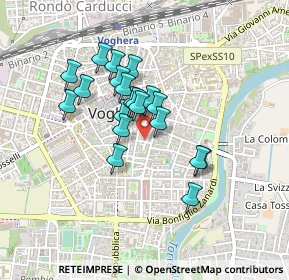 Mappa Via Paolo Sacchi, 27058 Voghera PV, Italia (0.333)