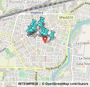 Mappa Via Paolo Sacchi, 27058 Voghera PV, Italia (0.29583)