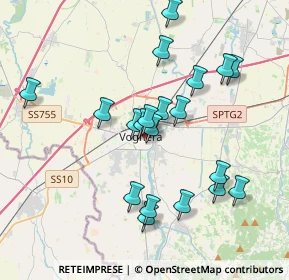 Mappa Via Paolo Sacchi, 27058 Voghera PV, Italia (3.5895)