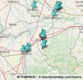 Mappa Via Paolo Sacchi, 27058 Voghera PV, Italia (14.61786)