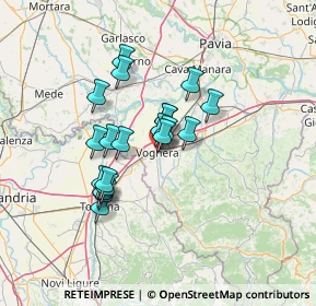Mappa Via Paolo Sacchi, 27058 Voghera PV, Italia (10.5835)