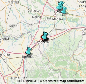 Mappa Via Cavour Camillo Benso, 27058 Voghera PV, Italia (9.41143)