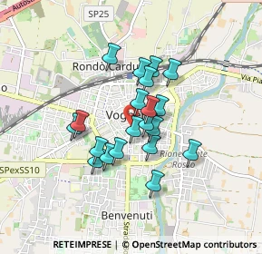 Mappa Via Cavour Camillo Benso, 27058 Voghera PV, Italia (0.6365)