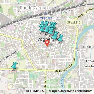 Mappa Via Camillo Benso Cavour, 27058 Voghera PV, Italia (0.36385)