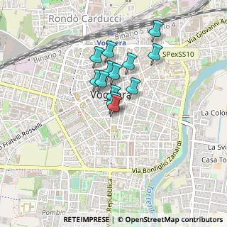 Mappa Via Camillo Benso Cavour, 27058 Voghera PV, Italia (0.31385)