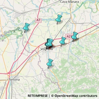 Mappa Strada Cà Bianca, 27058 Voghera PV, Italia (4.40917)