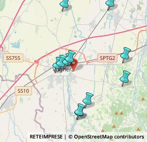 Mappa Strada Cà Bianca, 27058 Voghera PV, Italia (4.04818)