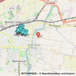 Mappa Strada Cà Bianca, 27058 Voghera PV, Italia (1.05583)