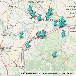 Mappa Strada Cà Bianca, 27058 Voghera PV, Italia (17.3215)