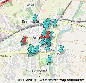 Mappa Via del Castello, 27058 Voghera PV, Italia (0.632)