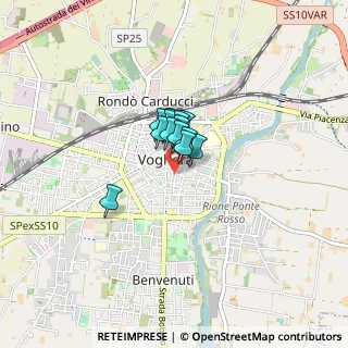 Mappa Via Cairoli, 27058 Voghera PV, Italia (0.36385)